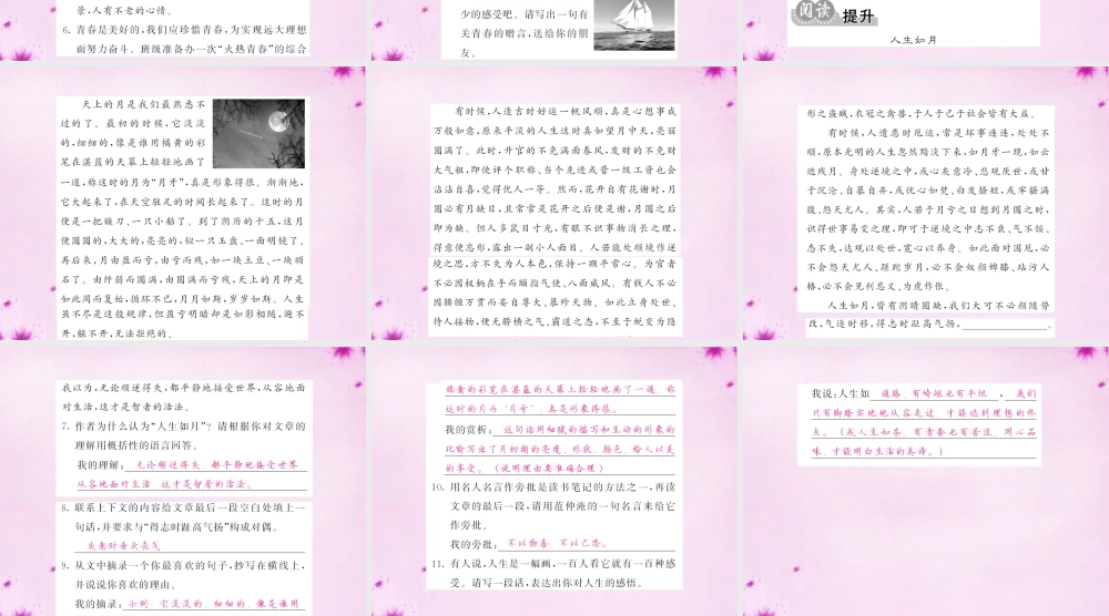 九年级语文下册 4 更浩瀚的海洋课件 语文版 课件