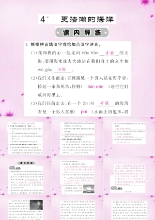 九年级语文下册 4 更浩瀚的海洋课件 语文版 课件