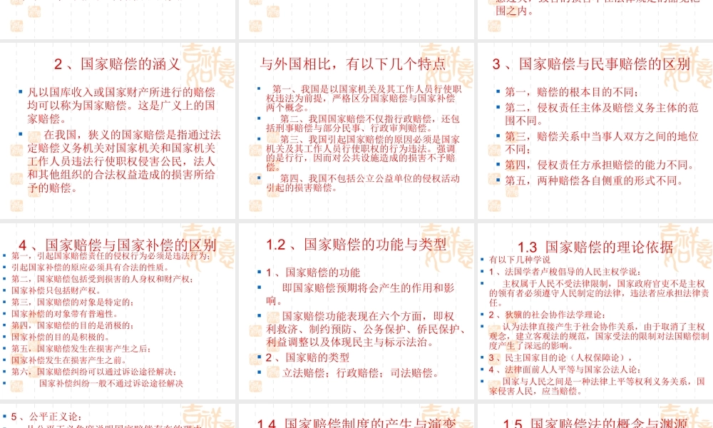 《国家赔偿法》释论教学辅导