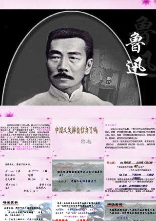 九年级语文上册 16中国人失掉自信力了吗课件 (新版)新人教版 课件