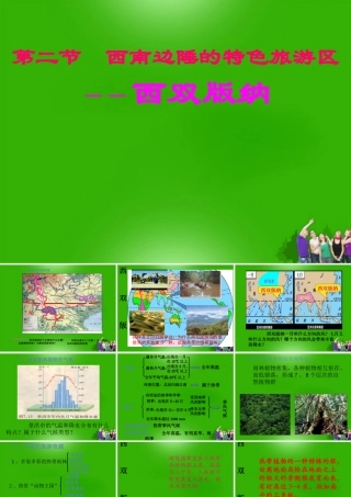 八年级地理 (西双版纳)课件 人教新课标版 课件