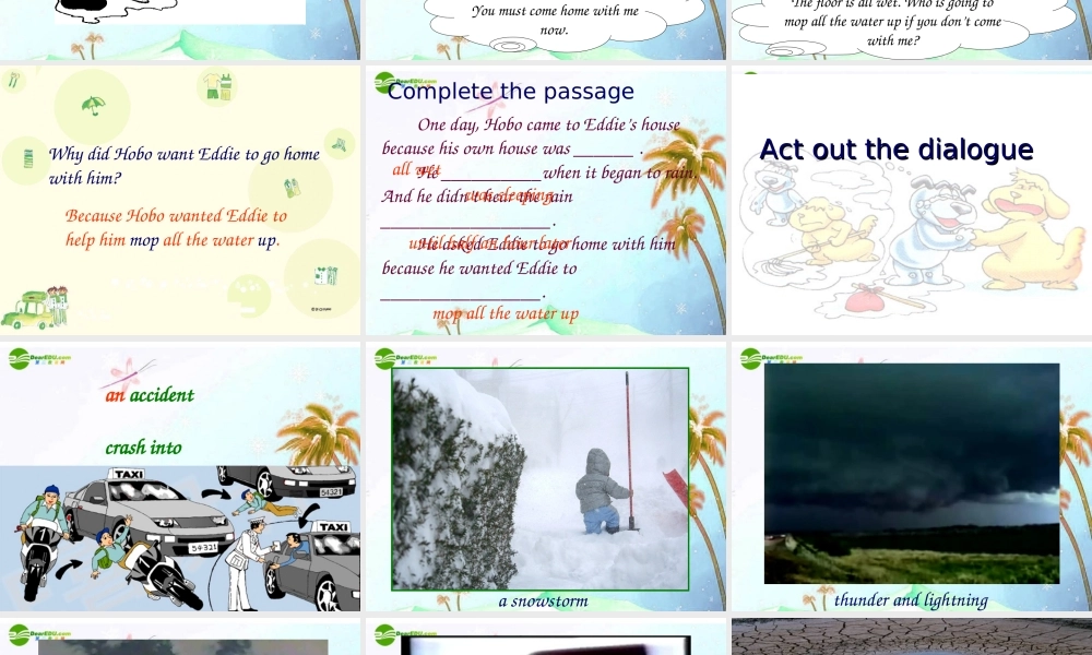 八年级英语上册 Unit6 Welcome to the unit2课件 牛津版 课件