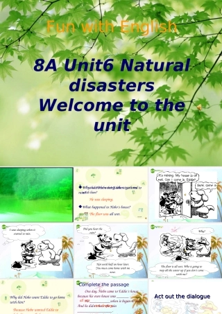 八年级英语上册 Unit6 Welcome to the unit2课件 牛津版 课件