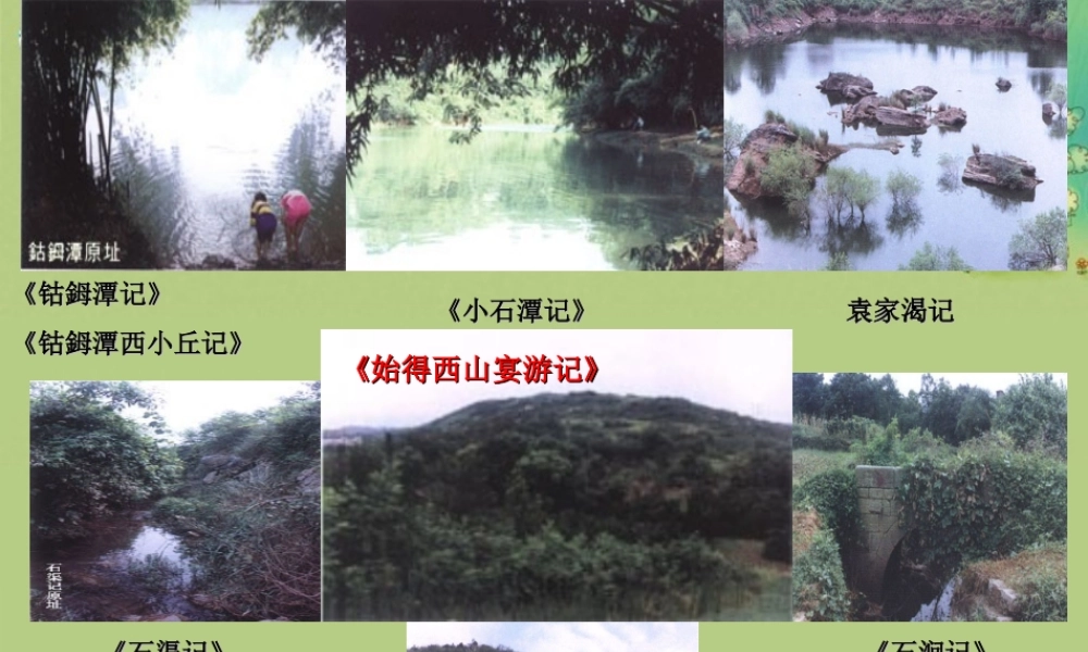 始得西山宴游记