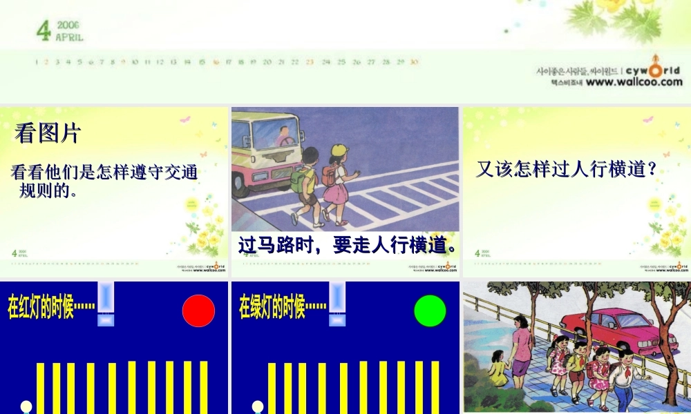 注意交通安全_课件