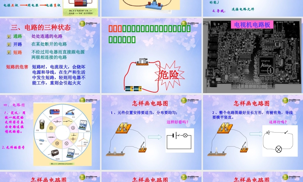 九年级物理上册 152 电流和电路课件 新人教版 课件