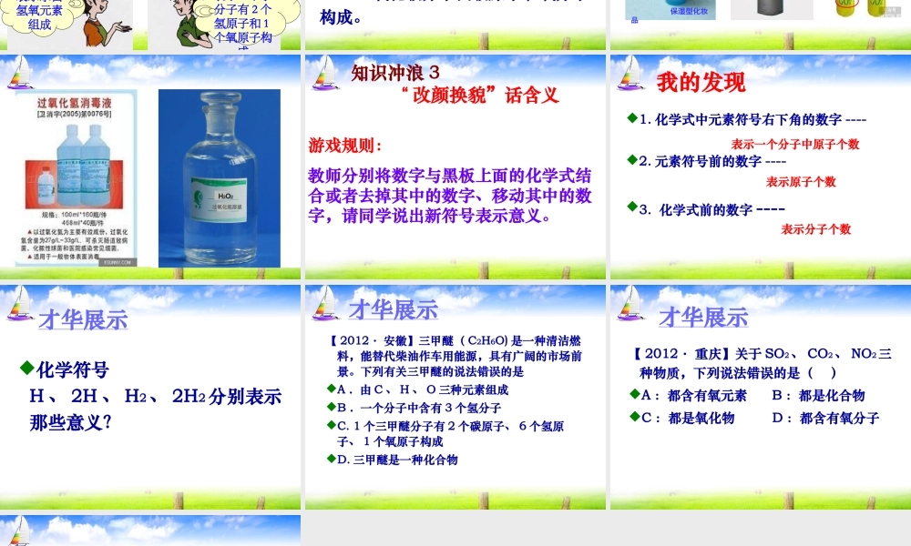 化学式与化合价