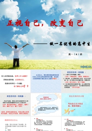 正视自己改变自己