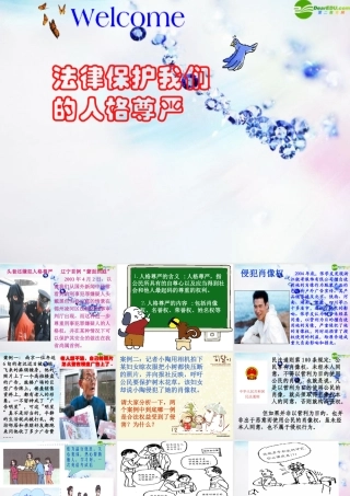 八年级政治上册 第八课 (伴我们一生的权利 )第二框课件 鲁教版 课件