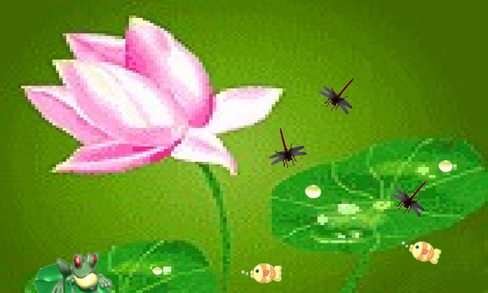 (部编)人教语文2011课标版一年级下册《荷叶圆圆》课件