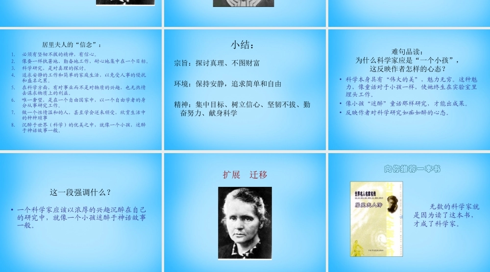 七年级语文下册 的信念课件 鄂教版 课件