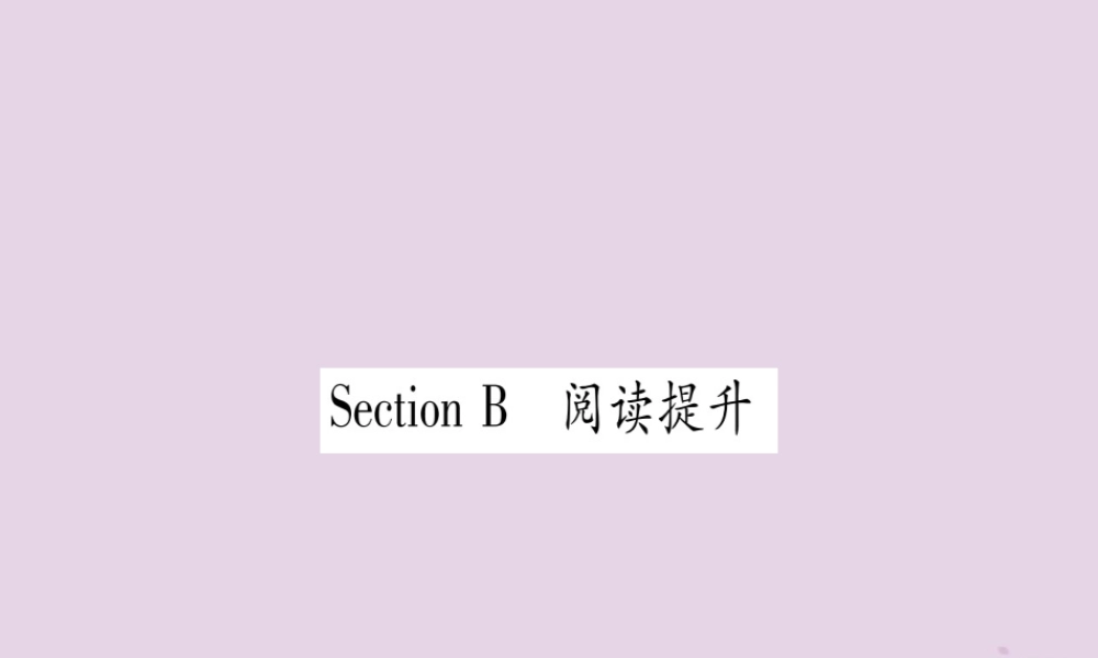 九年级英语全册 Unit 1 How can we become good learners Section B作业课件 (新版)人教新目标版 课件