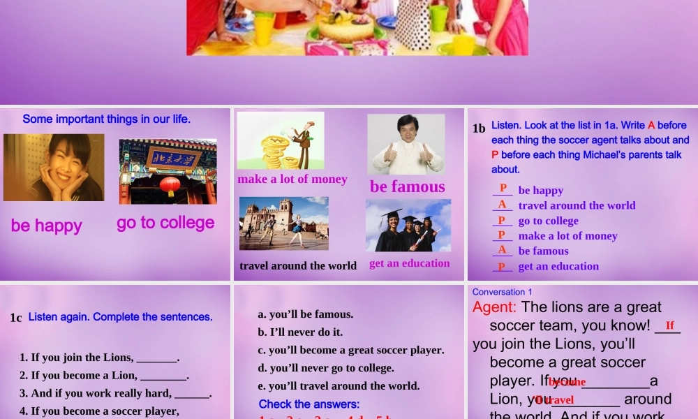 八年级英语上册 Unit 10 If you go to the party，you'll have a great time写作课件3 (新版)人教新目标版 课件