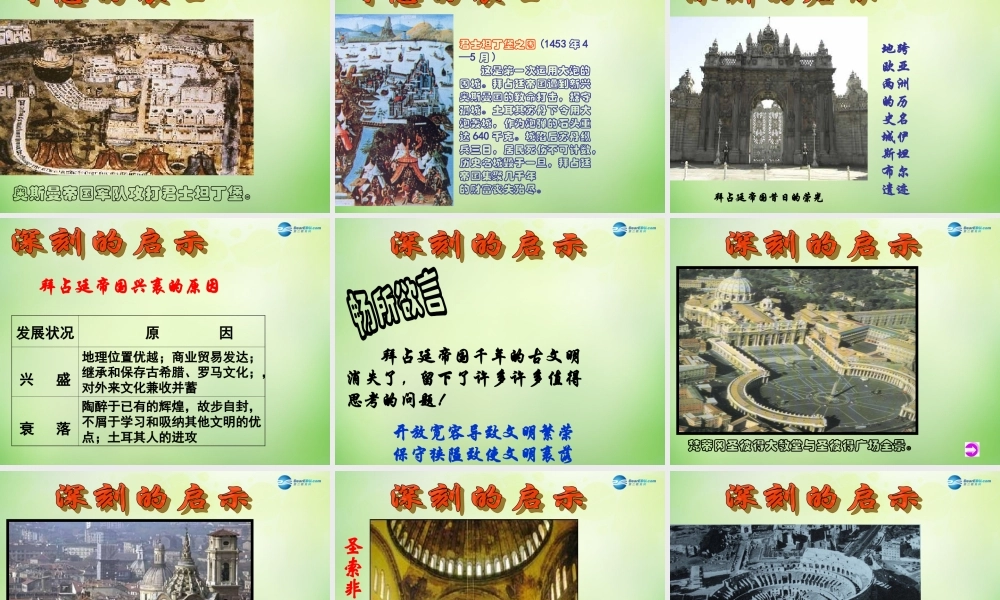 八年级历史下册 第21课 古老帝国的悲剧课件 北师大版 课件