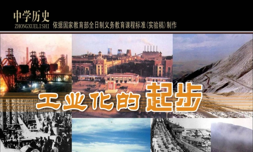 《工业化的起步》课件3