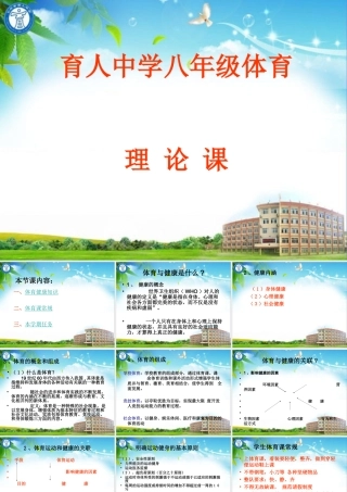 体育理论课课件