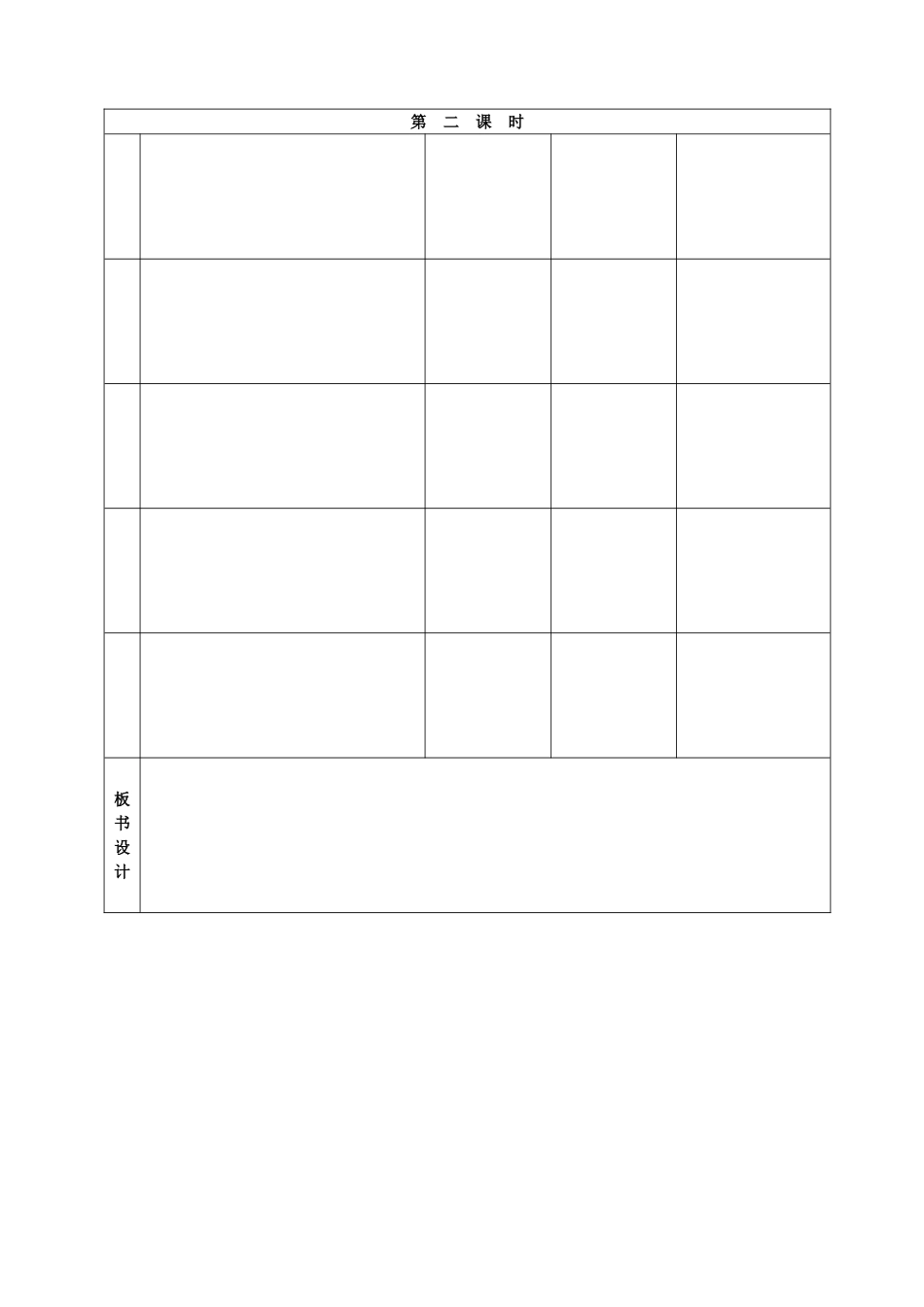 集体备课教学设计表格_第2页