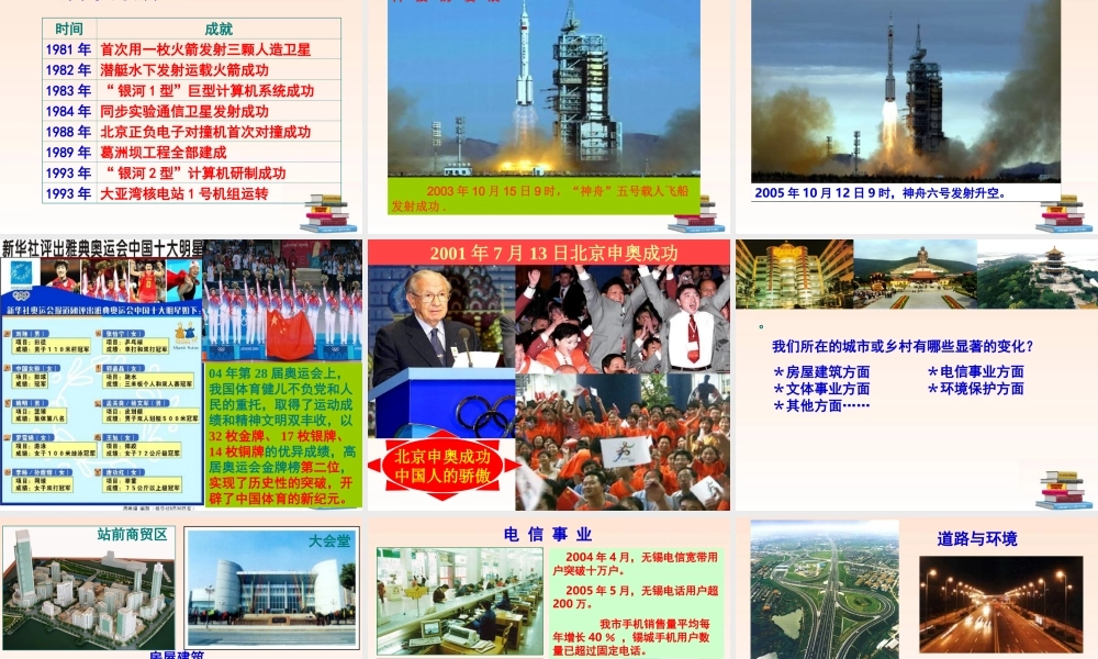 九年级政治 我们的社会主义祖国课件(1) 人教新课标版 课件