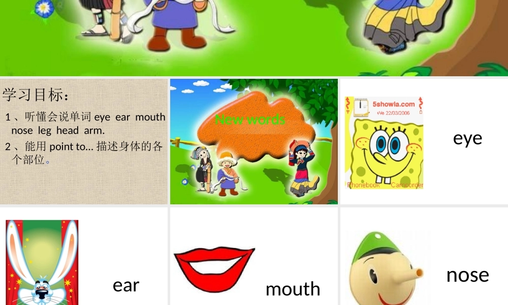 Unit2Pointtohernose.