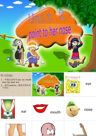 Unit2Pointtohernose.