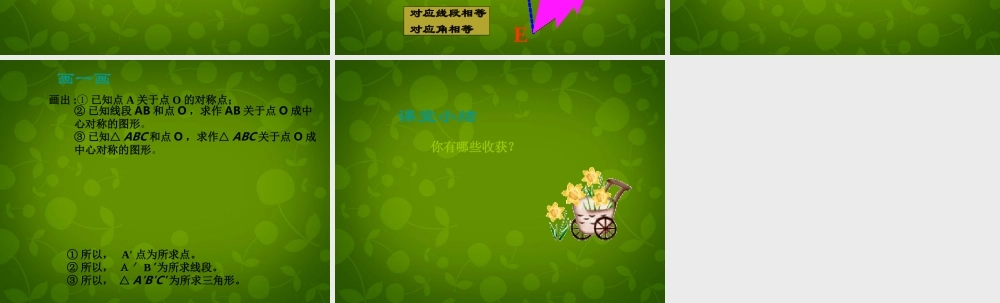 九年级数学上册 232 中心对称课件2 新人教版 课件