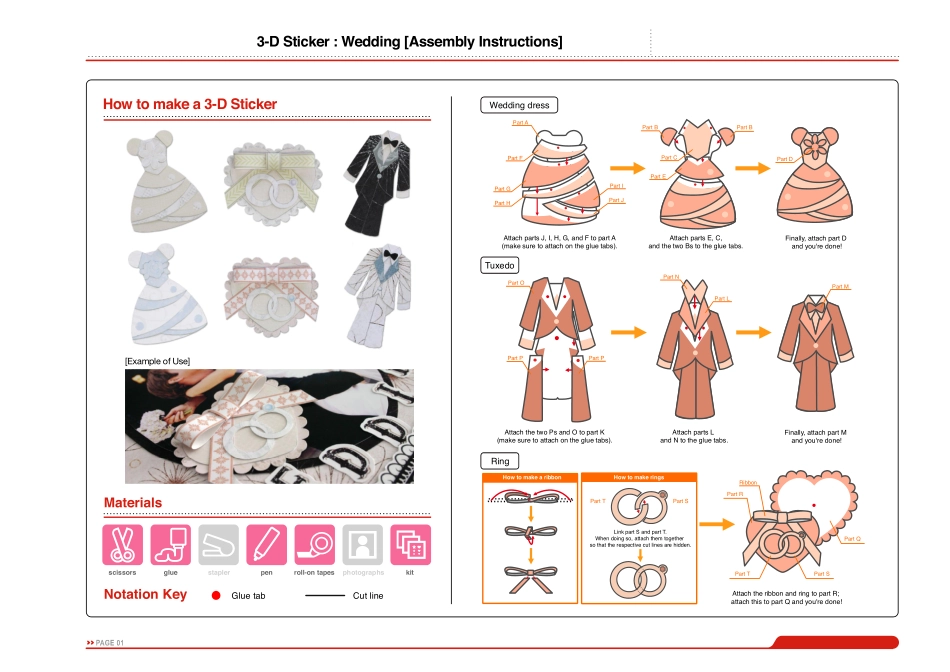 3D贴纸：结婚礼服_第1页