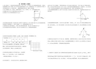 实际问题与二次函数1