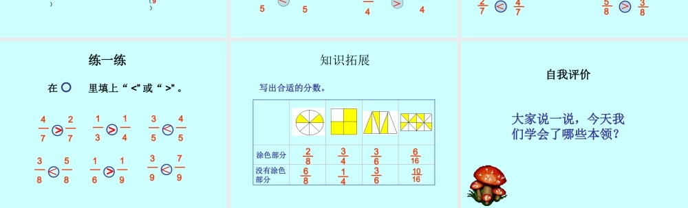《几分之几》课件-马庄乡育才小学
