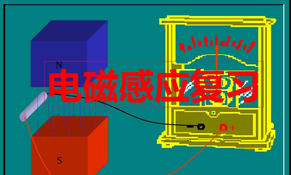 初三物理电磁感应复习[整理] 课件