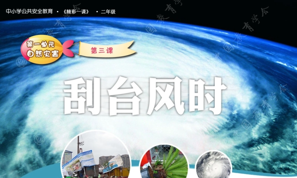 安全视频《刮台风时》