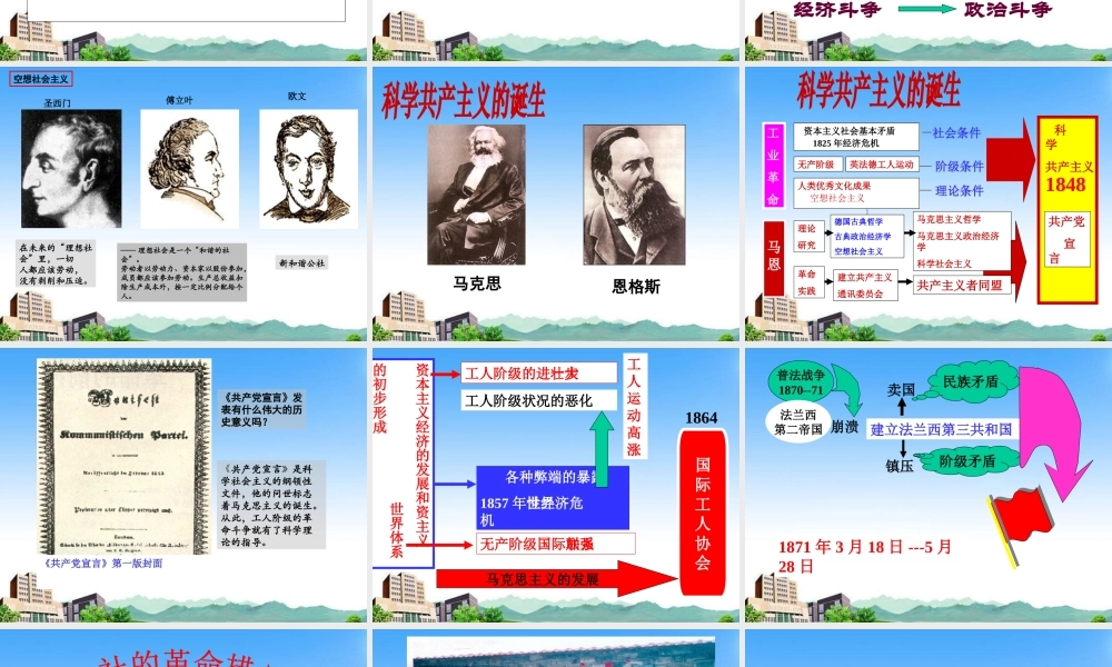 八年级历史与社会下册 第六单元第四课(工业时代的社会变迁)第三课时课件 人教新课标版 课件