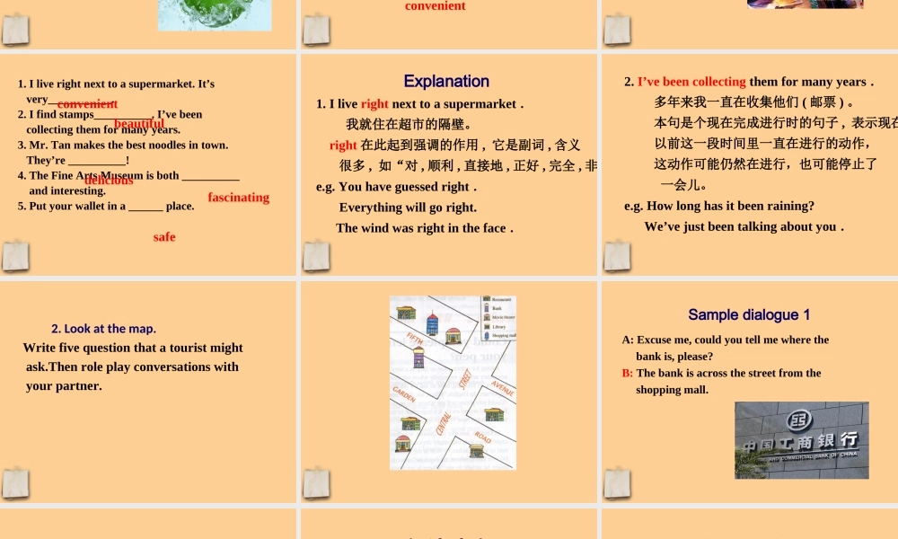 九年级英语 Unit11 Self check课件 人教新目标版 课件