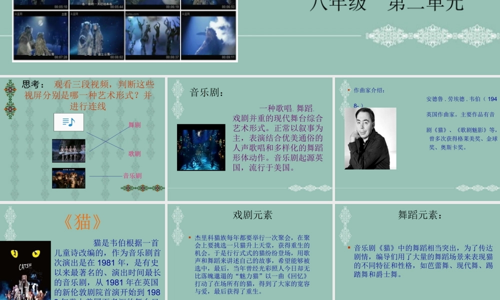 音乐课件《猫》