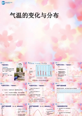 中学七年级地理上册 3.2 气温的变化与分布课件 (新版)新人教版 课件