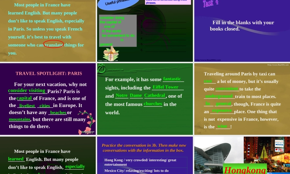 九年级英语Unit7课件 人教新目标版 课件