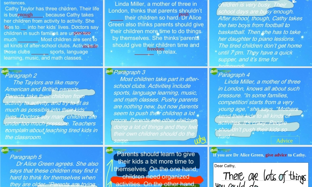 八年级英语下册 UNIT TWO READING课件 人教新目标版 课件