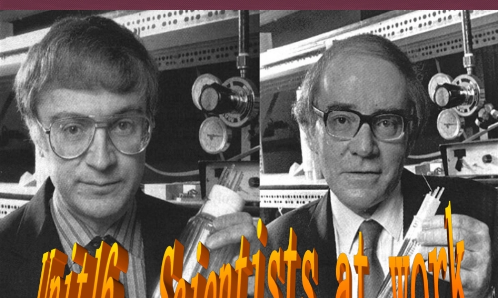 新课标高一英语Unit16 Scientists at work2 课件