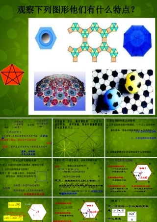 九年级数学上册 243 正多边形和圆课件2 (新版)新人教版 课件
