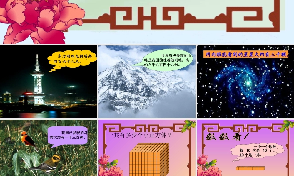 （北师大版）二年级数学下册课件数一数