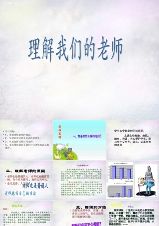 八年级政治上册 2.6.2 理解我们的老师课件 苏教版 课件