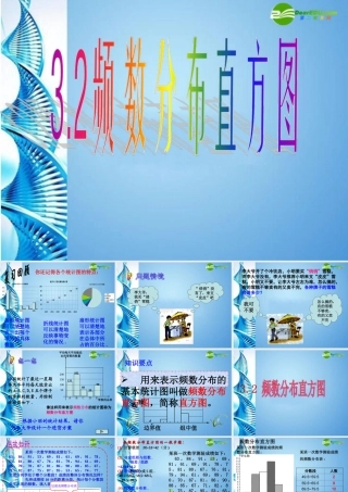 八年级数学下册 3.2频数分布直方图(2)课件 浙教版 课件