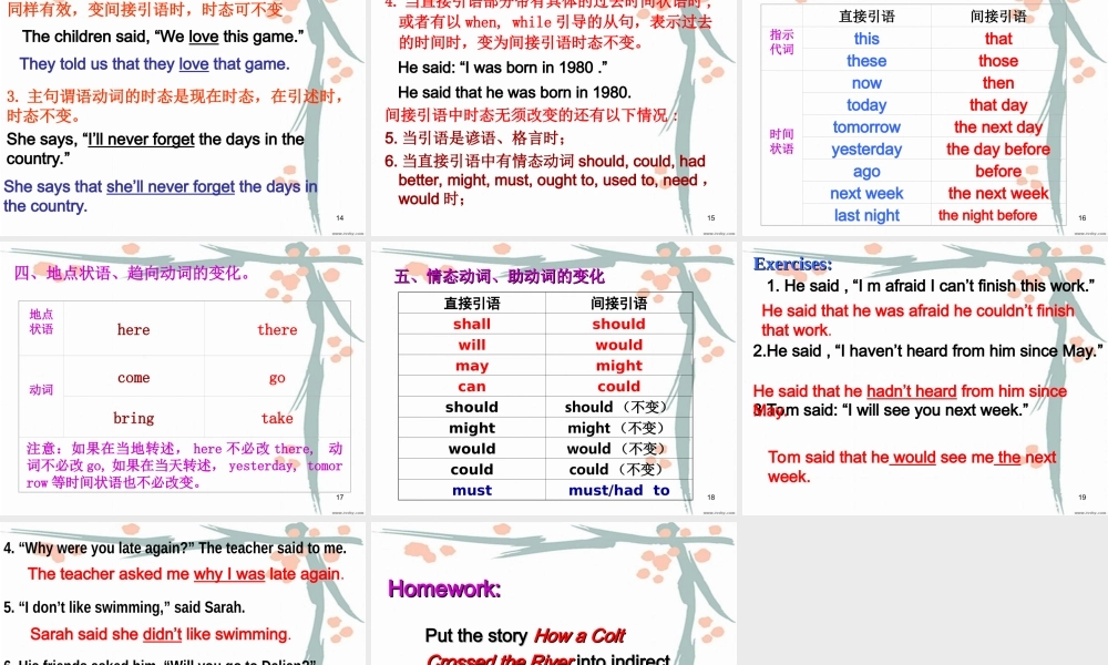 DirectandIndirectSpeech