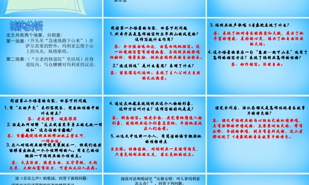 九年级语文下册 第16课(音乐之声)课件 新人教版 课件