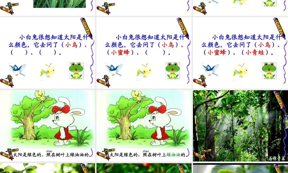 太阳的颜色付晶