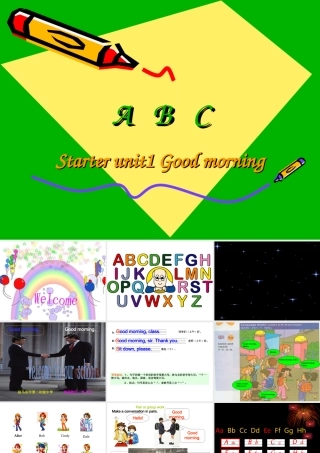 新目标英语七年级上starter1 七年级英语上册新目标英语七年级上starter1 一套课件人教版新目标