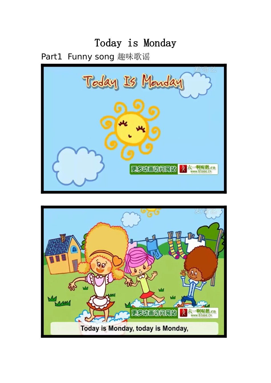 TodayisMonday_第1页