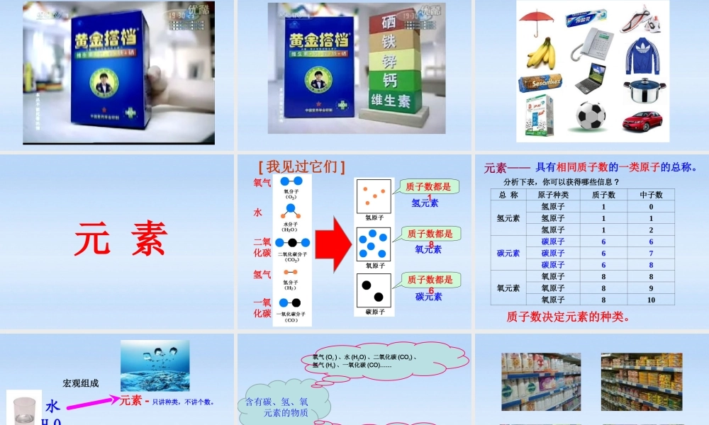 八年级化学 相对原子质量元素及元素符号课件