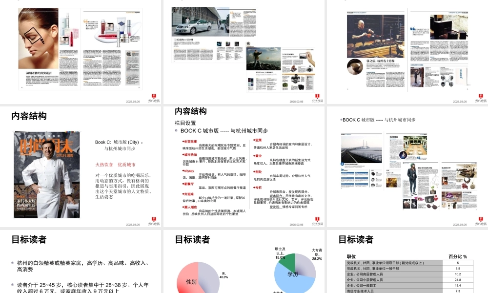《时尚周末》刊例