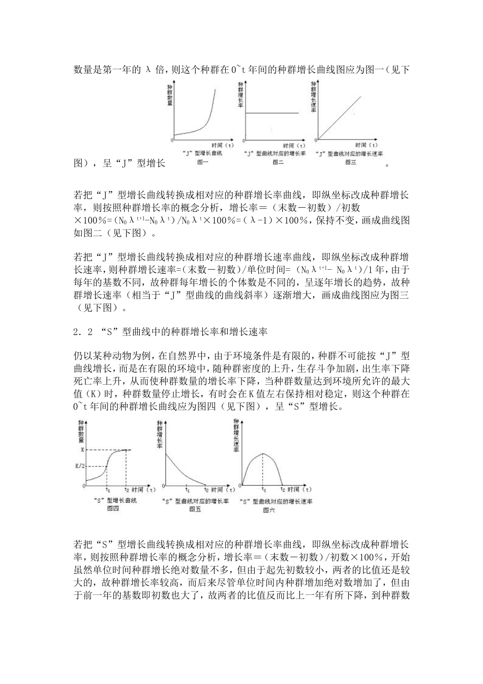 种群增长率和增长速率一_第2页