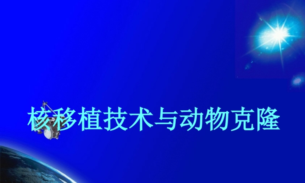 科学·技术·社会-克隆哺乳动物-(2)